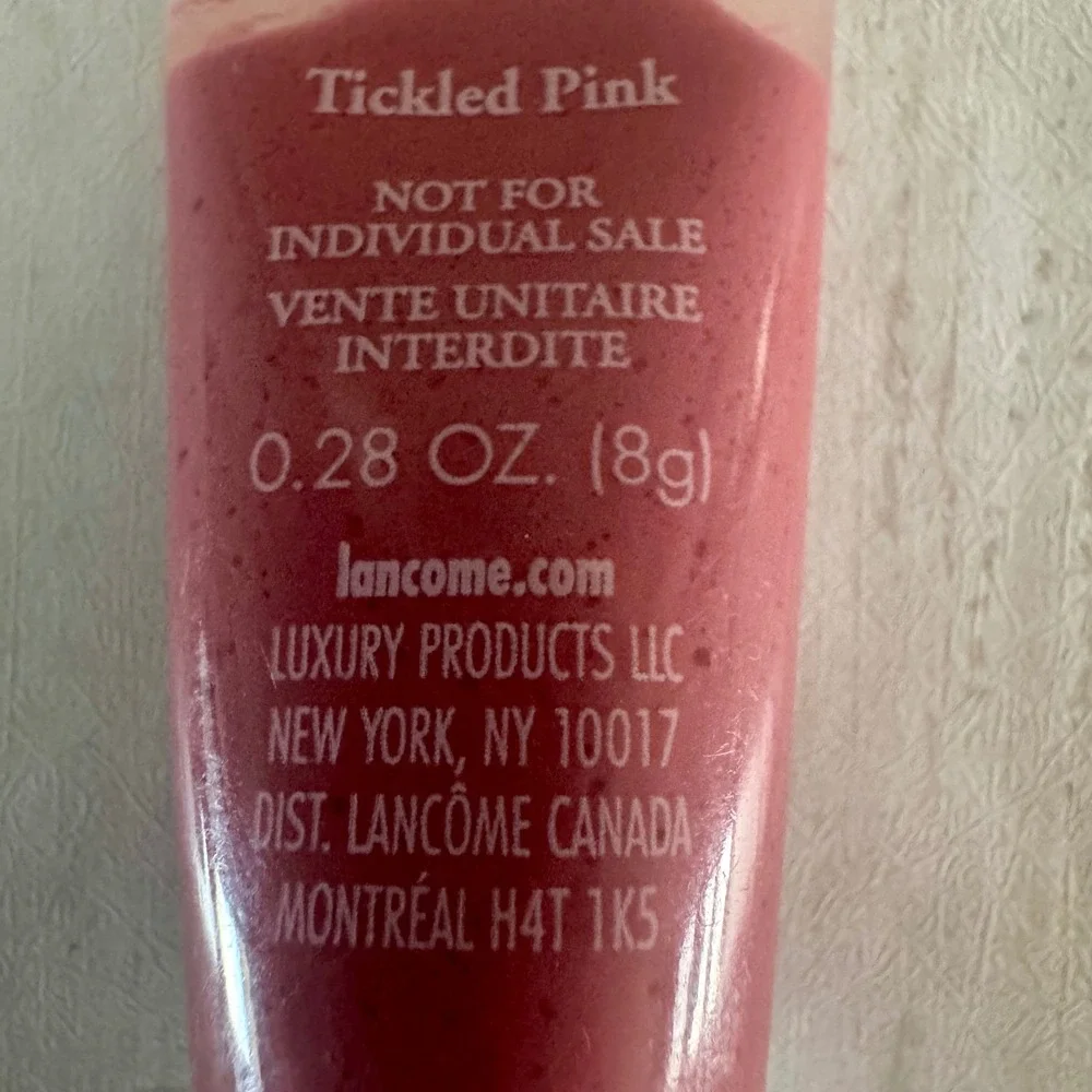 Lancome Tickled Pink Juicy Tubes Smoothie Lip Gloss Duo 0.28oz Ultra Shiny 2pk